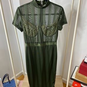 Olive green pretty little thing dress